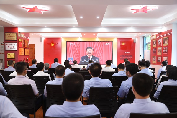 化工院黨委認真組織收看黨的二十大開幕式 化工院黨委認真組織收看黨的二十大開幕式